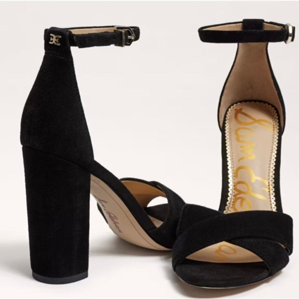 Sam Edelman Yancy Block Heel Ankle Strap Sandal (Women) Size 9